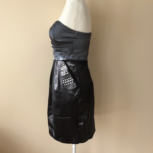 Windsor strapless studded homecoming dress - Picture 2 of 5